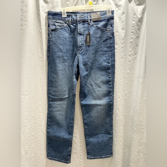 Express High Rise Blue Jeans Classic Style - Picture 1 of 2